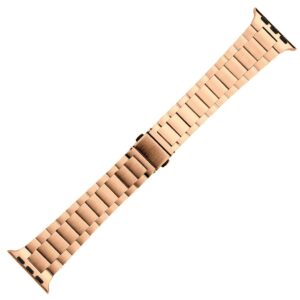 Alternative view of Rose Gold Slim Stainless Steel Band for Apple Watch