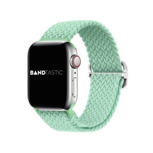 Pistachio Green Braided Loop Band for Apple Watch