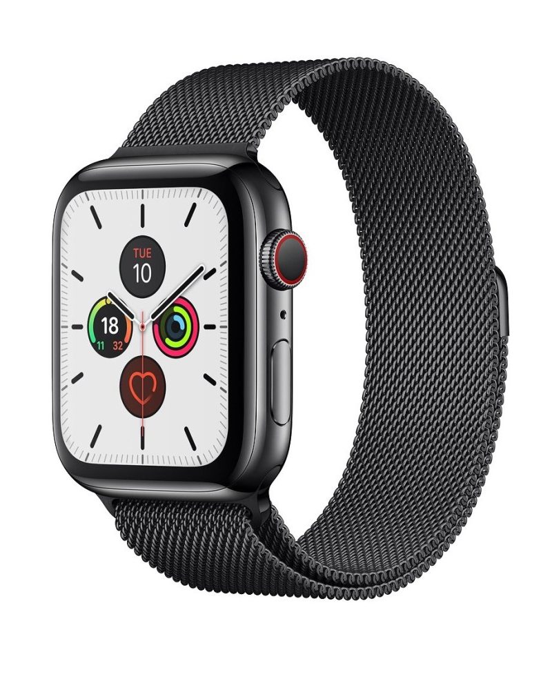 Black Milanese Loop for Apple Watch