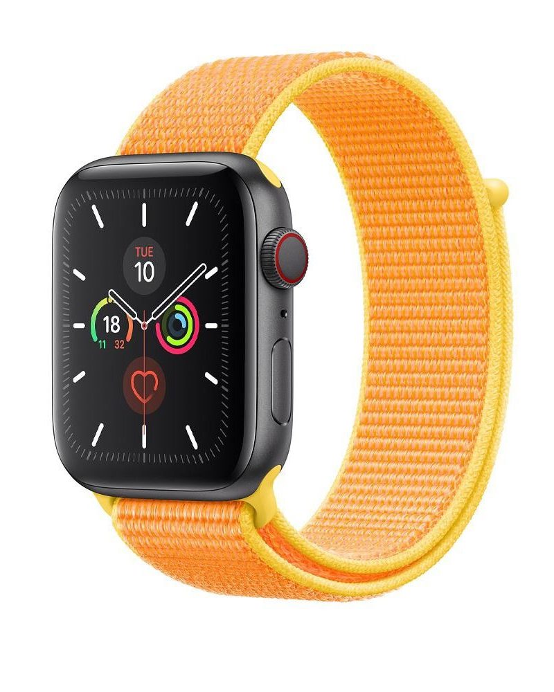 Canary Yellow Sport Loop For Apple Watch