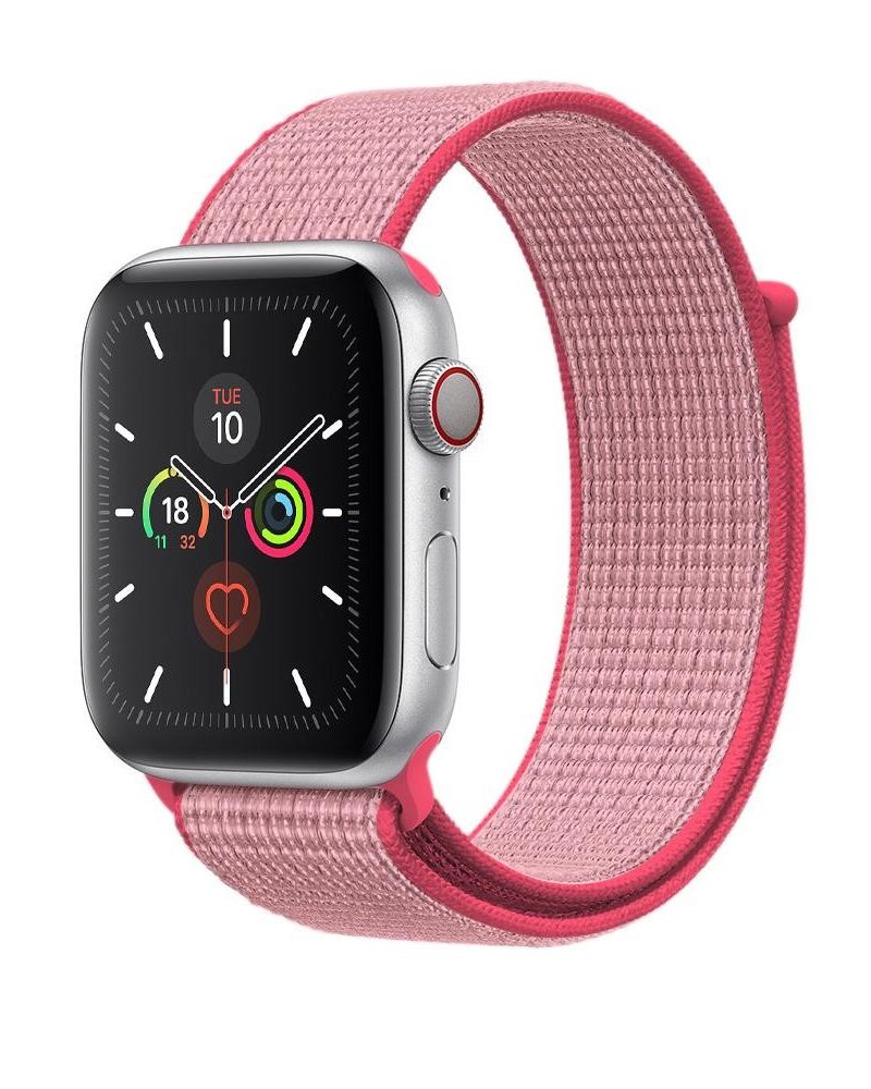 Hot Pink Sport Loop For Apple Watch