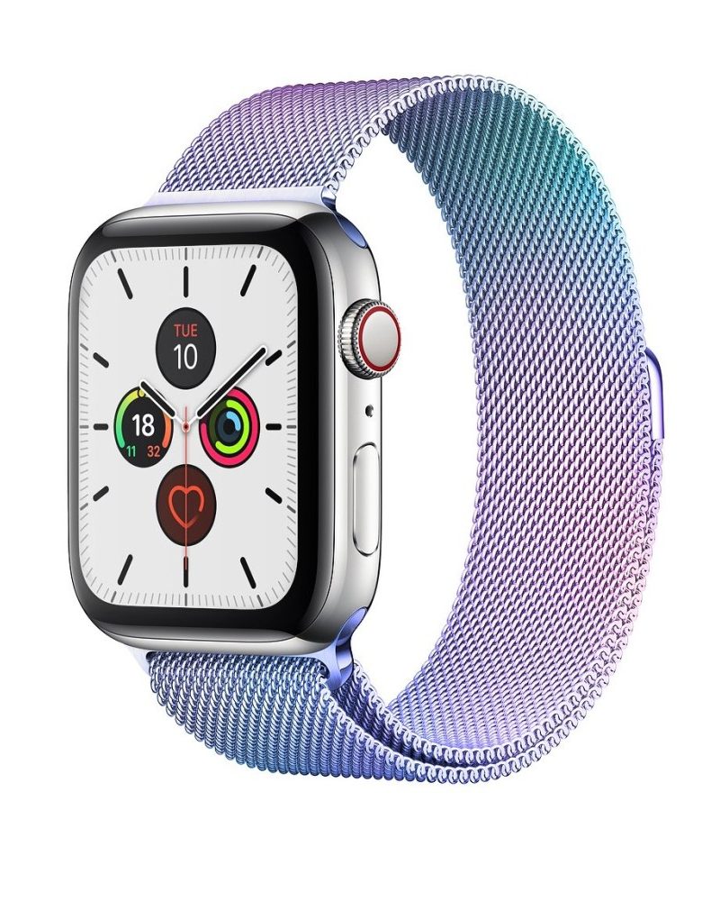 Rainbow Milanese Loop for Apple Watch