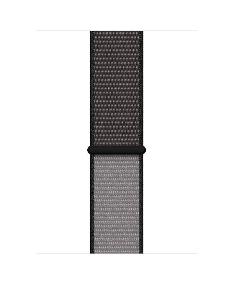 Anchor gray woven nylon Apple Watch Sport Loop band with hook-and-loop fastener