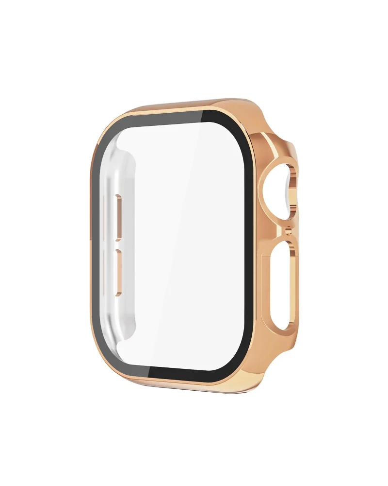 Apple Watch Screen Protector Case - Metallic Rose Gold