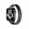 Black Aurora Slim Milanese Band for Apple Watch
