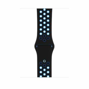 Alternative view of Black/Blue Sport Band Active for Apple Watch