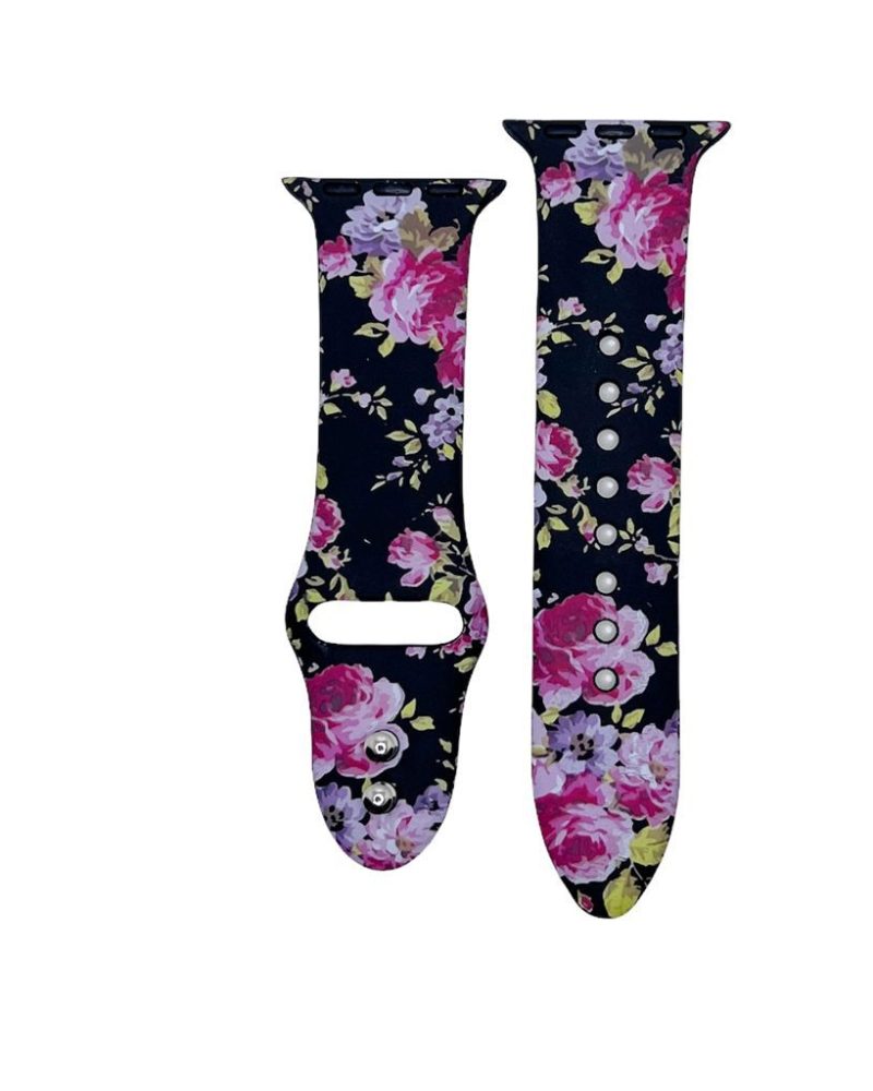 Black Forest Printed Sport Band for Apple Watch