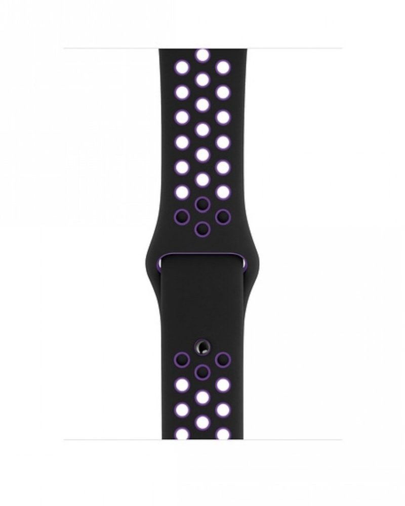 Black/Hyper Grape Sport Band Active for Apple Watch - Image 3