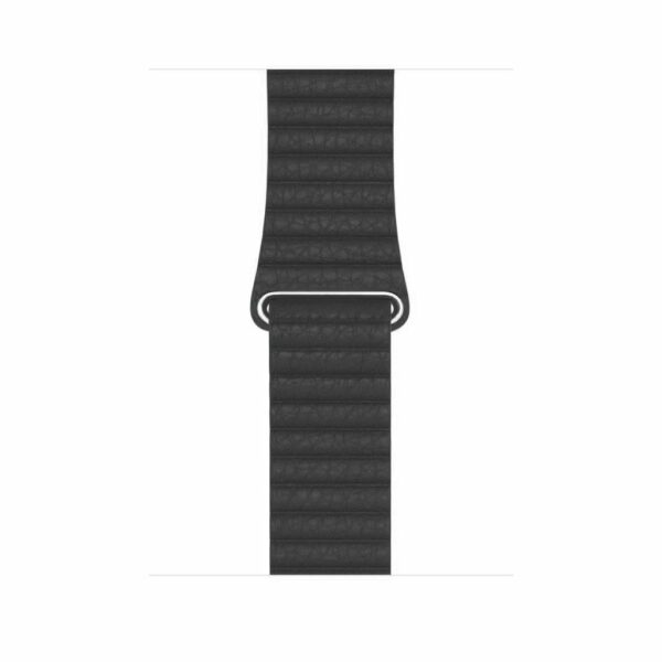 Black Leather Loop for Apple Watch Apple Watch Straps Australia Sydney