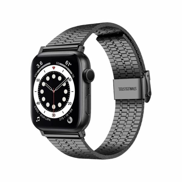 Black Matrix Stainless Steel Band for Apple Watch
