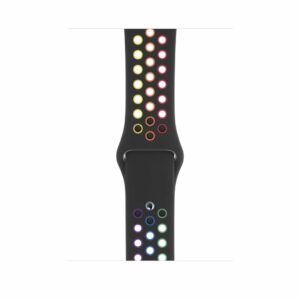 Alternative view of Black/Rainbow Pride Sport Band Active for Apple Watch