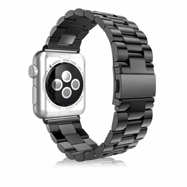 Black Stainless Steel Band for Apple Watch - Apple Watch Straps ...