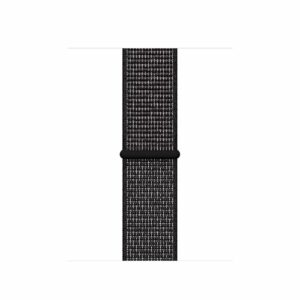 Alternative view of Black White Sport Loop For Apple Watch