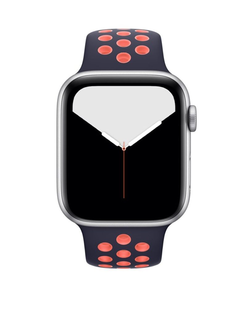 Blue Black/Bright Mango Sport Band Active for Apple Watch - Image 5