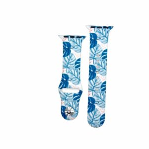 Blue Fern Printed Sport Band for Apple Watch