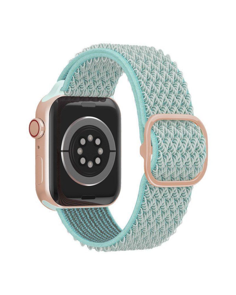 Blue Stretchy Elastic Loop Band for Apple Watch