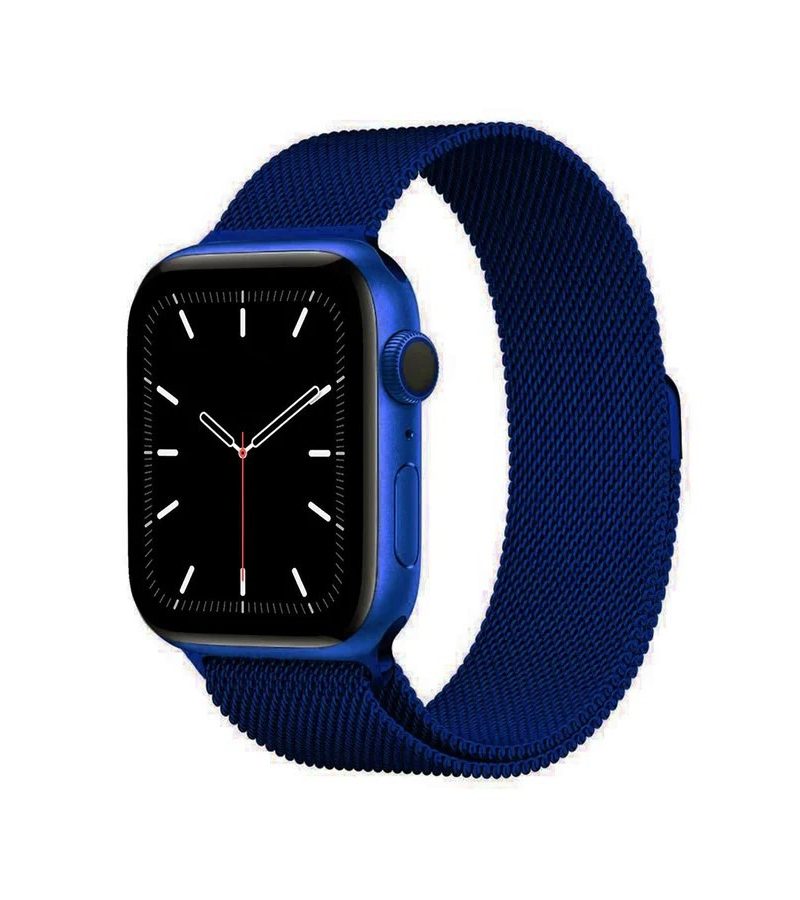 Blue Milanese Loop for Apple Watch