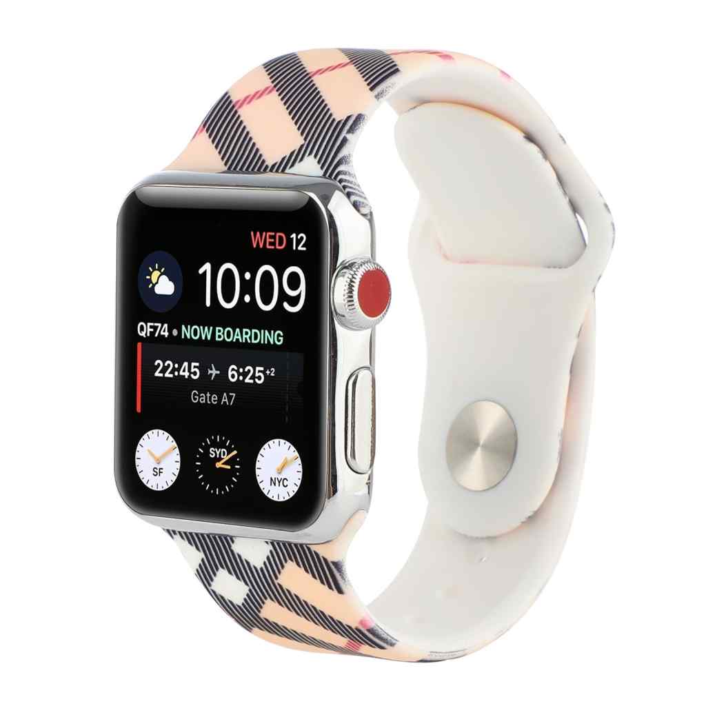 Burberry Inspired Printed Sport Band for Apple Watch - Apple Watch Straps  Australia - Sydney