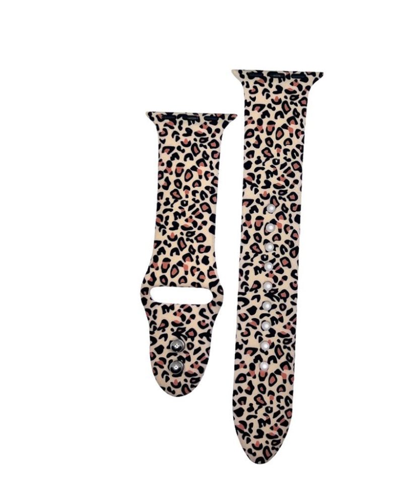 Cheetah Printed Sport Band for Apple Watch