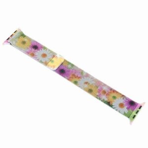 Alternative view of Chrysanthemum Milanese Loop for Apple Watch