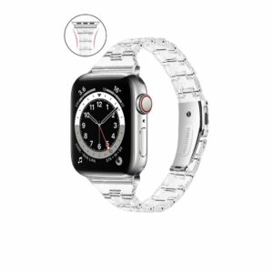 Clear Slim Transparent Resin Band for Apple Watch