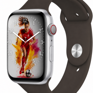 Model wearing Cocoa Sport Band for Apple Watch Apple Watch band
