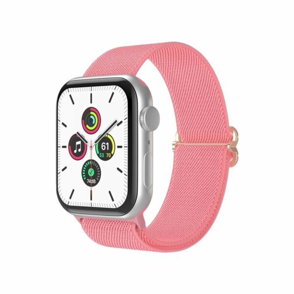 Deep Pink Elastic Loop Band for Apple Watch