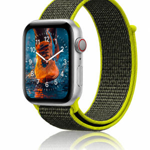 Model wearing Flash Sport Loop For Apple Watch Apple Watch band