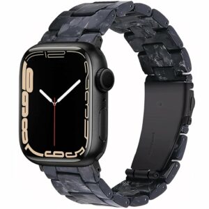 Giselle Band for Apple Watch in Black Marble