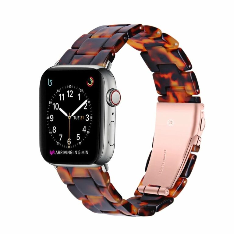 Giselle Band for Apple Watch in Tortoiseshell Apple Watch Straps