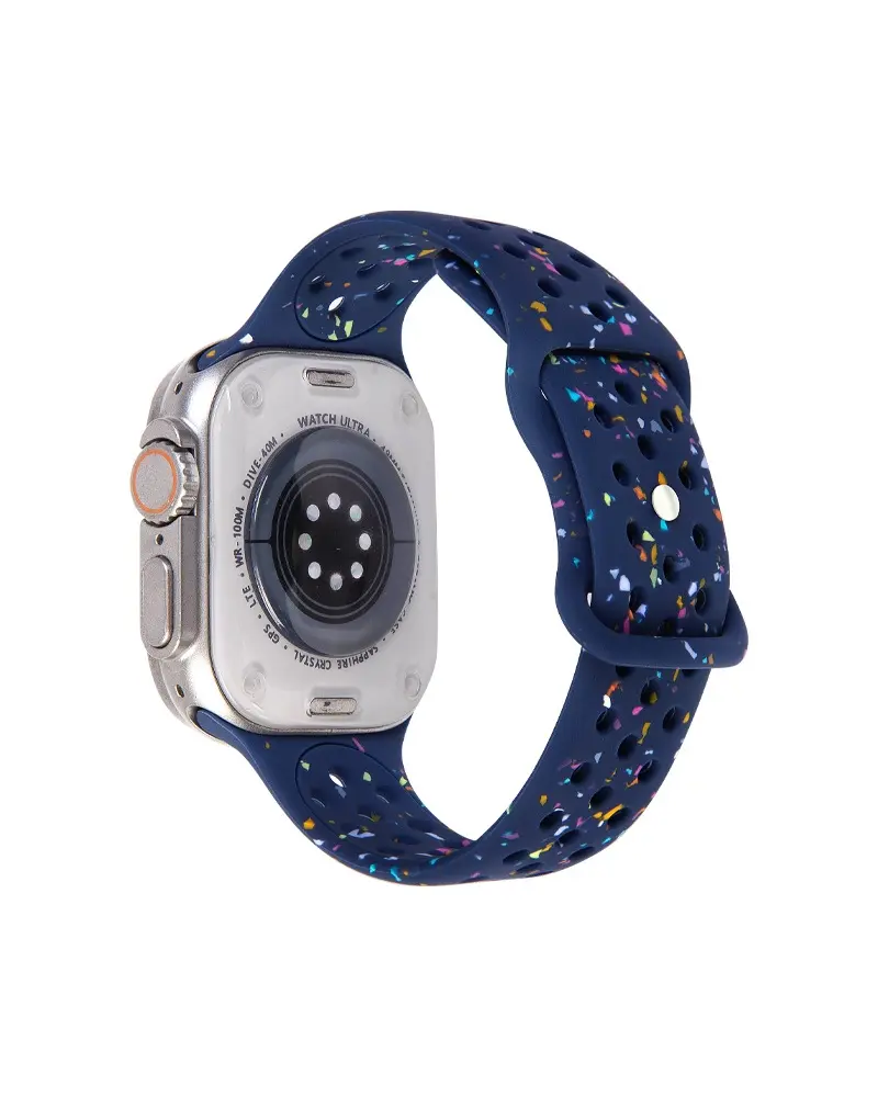 Glitter Sport Band for Apple Watch - Midnight Blue