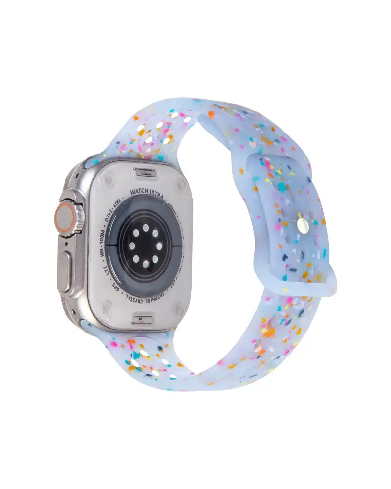 Glitter Sport Band for Apple Watch - Sky Blue