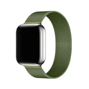 Grass Green Milanese Loop For Apple Watch