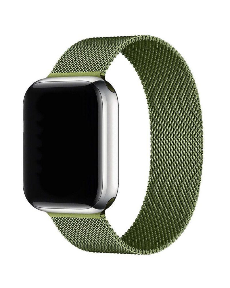 Grass Green Milanese Loop For Apple Watch