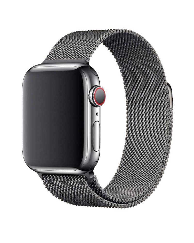 Gun Metal Milanese Loop for Apple Watch