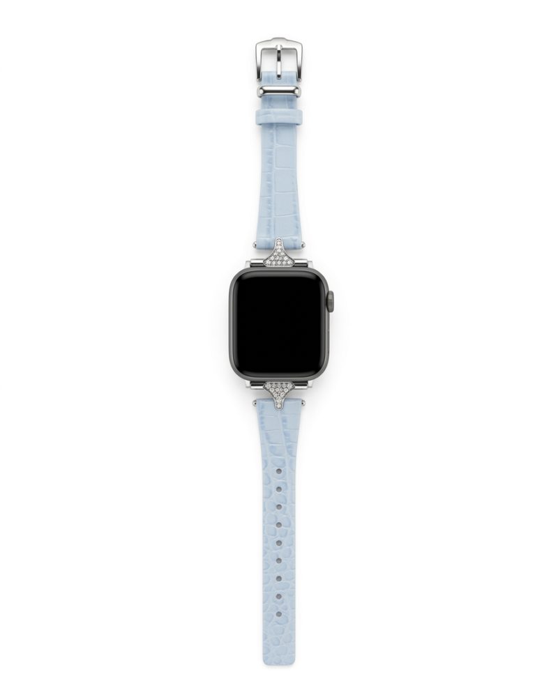 Alternative view of Sophia Leather Strap for Apple Watch - Lake Blue