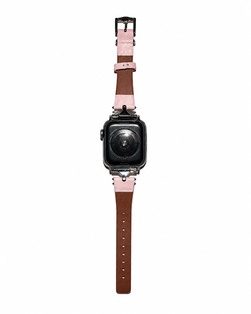 Alternative view of Sophia Leather Strap for Apple Watch - Cherry Blossom