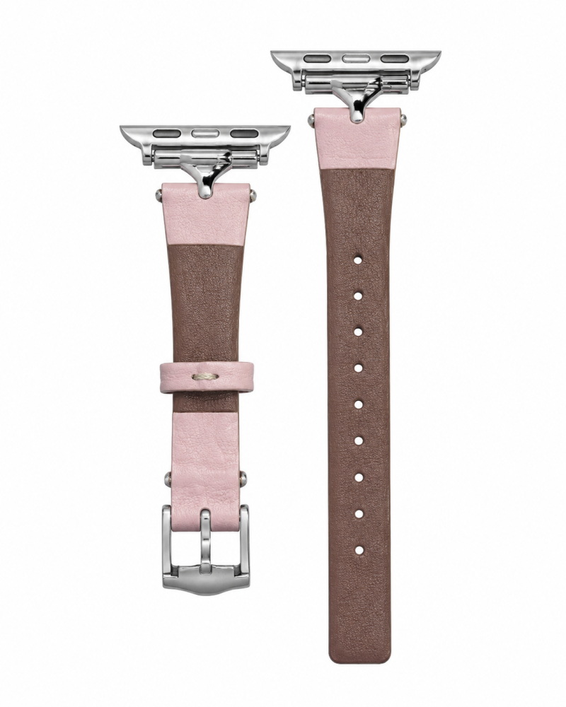 Sophia Leather Strap for Apple Watch - Cherry Blossom - Image 4
