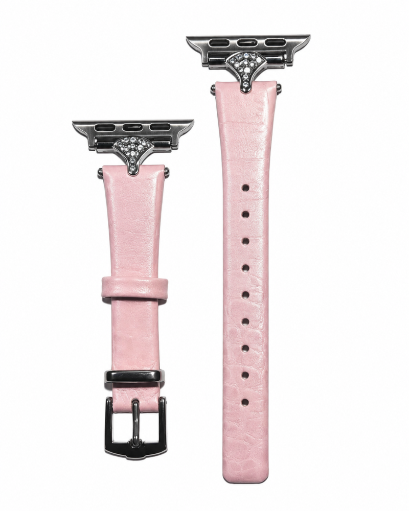 Sophia Leather Strap for Apple Watch - Cherry Blossom