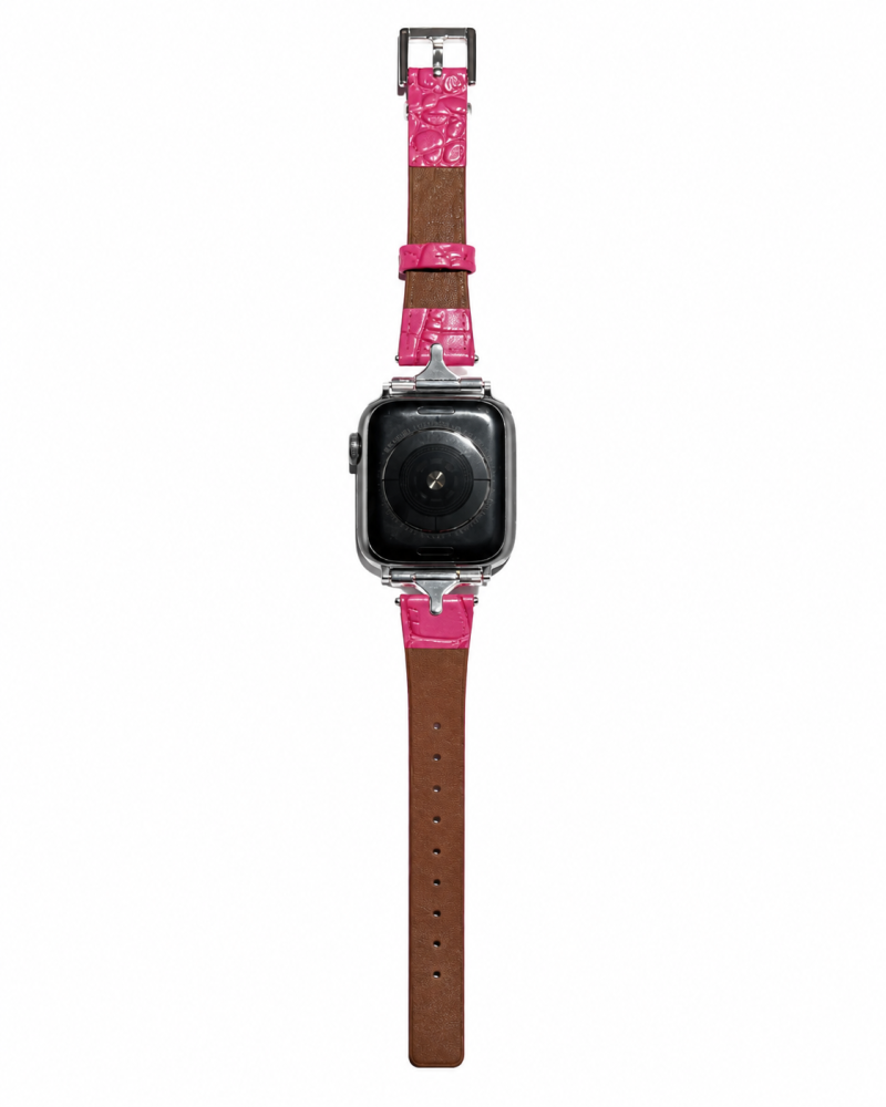 Sophia Leather Strap for Apple Watch - Crimson - Image 5