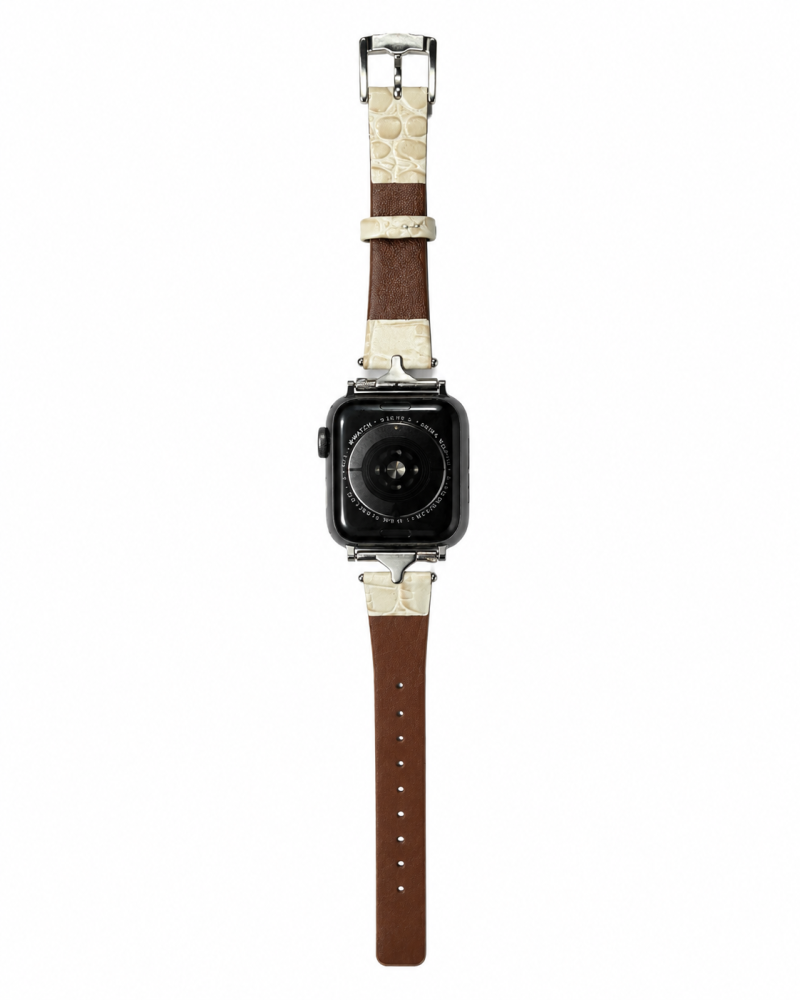 Sophia Leather Strap for Apple Watch - Cappuccino - Image 7