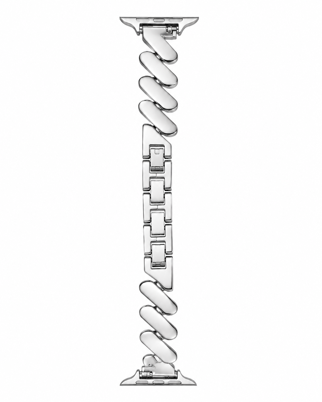 Chloe Steel Band for Apple Watch - Silver - Image 7