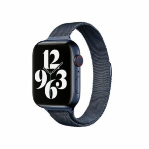 Indigo Blue Aurora Slim Milanese Band for Apple Watch