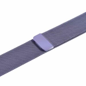 Alternative view of Lavender Milanese Loop for Apple Watch