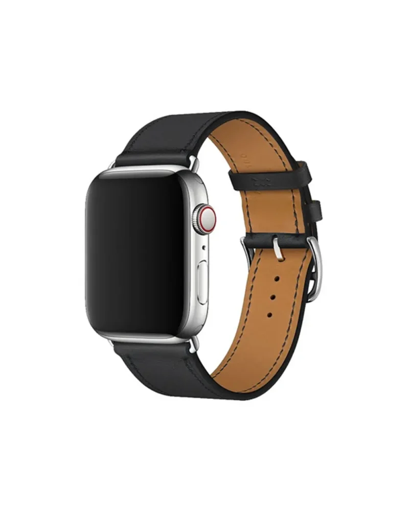Leather Buckle Classic for Apple Watch - Black