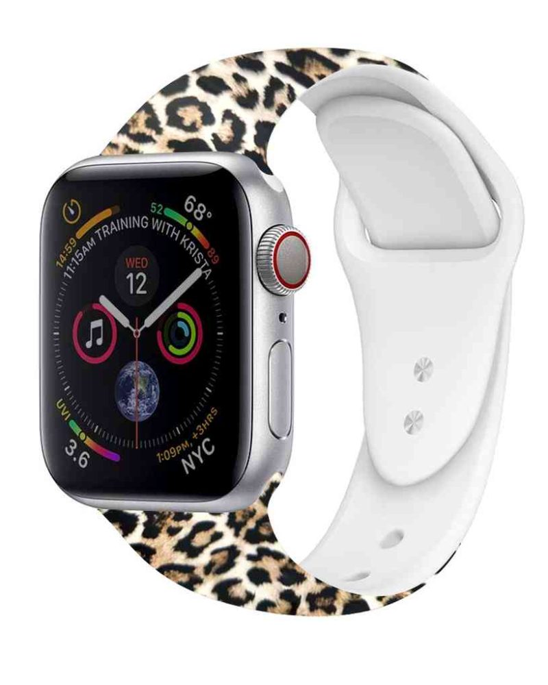 Leopard Printed Sport Band for Apple Watch