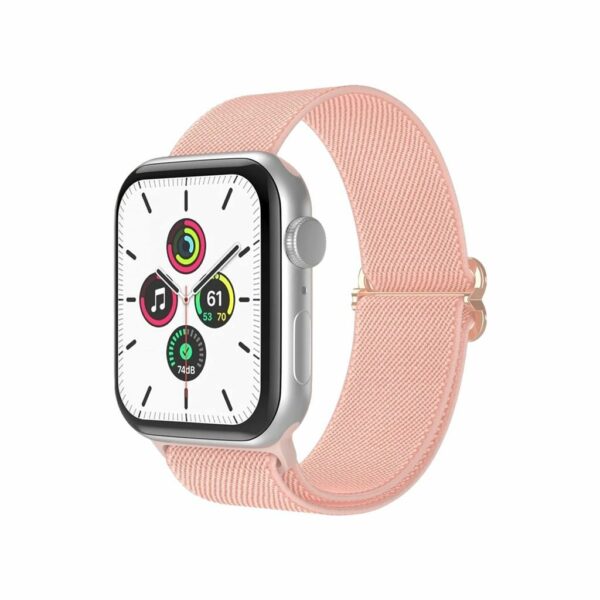 Light Pink Elastic Loop Band for Apple Watch