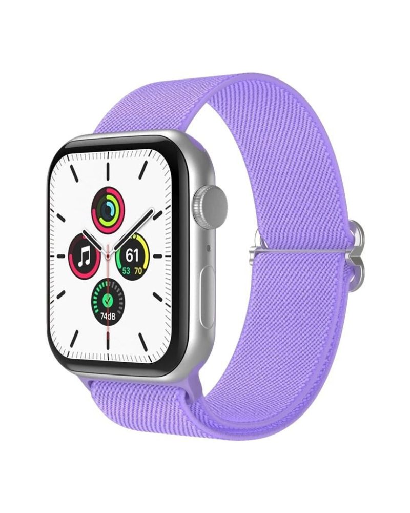 Light Purple Elastic Loop Band for Apple Watch