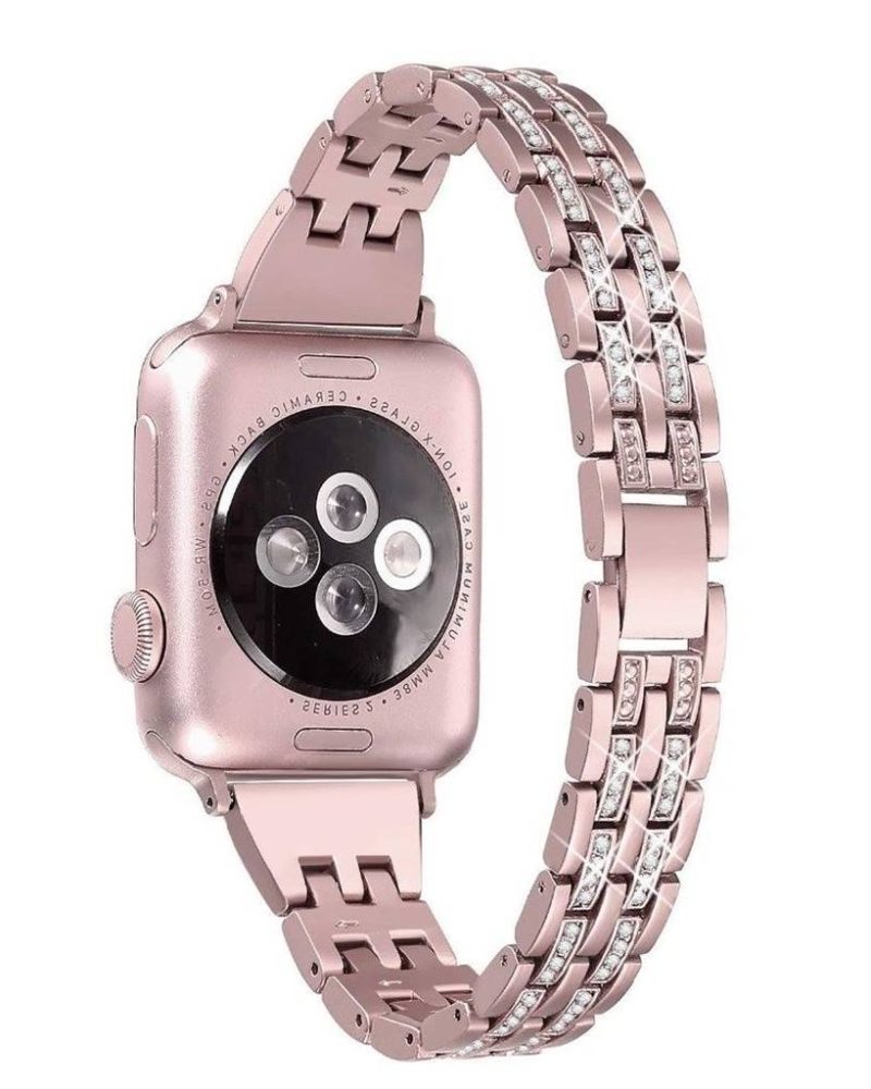 Alternative view of Manhattan Bracelet Rose Pink Stainless Steel Band for Apple Watch