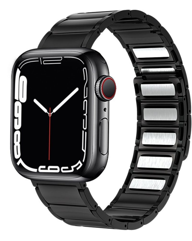 Maximus Magnetic Stainless Steel Band for Apple Watch in Black